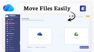 How to transfer files from OneDrive to Google Drive