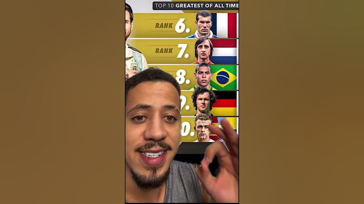 OS 10 MELHORES JOGADORES DA HISTÓRIA DO FUTEBOL! Novo Ranking 2023! #shorts