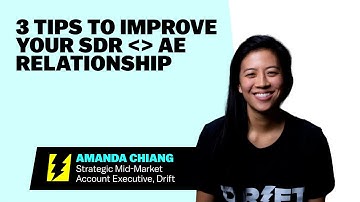 3 Tips That Will Improve Your SDR:AE Relationship