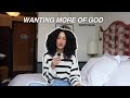 Faith talks  distractions deleting tiktok laying down desires  going deeper with god 