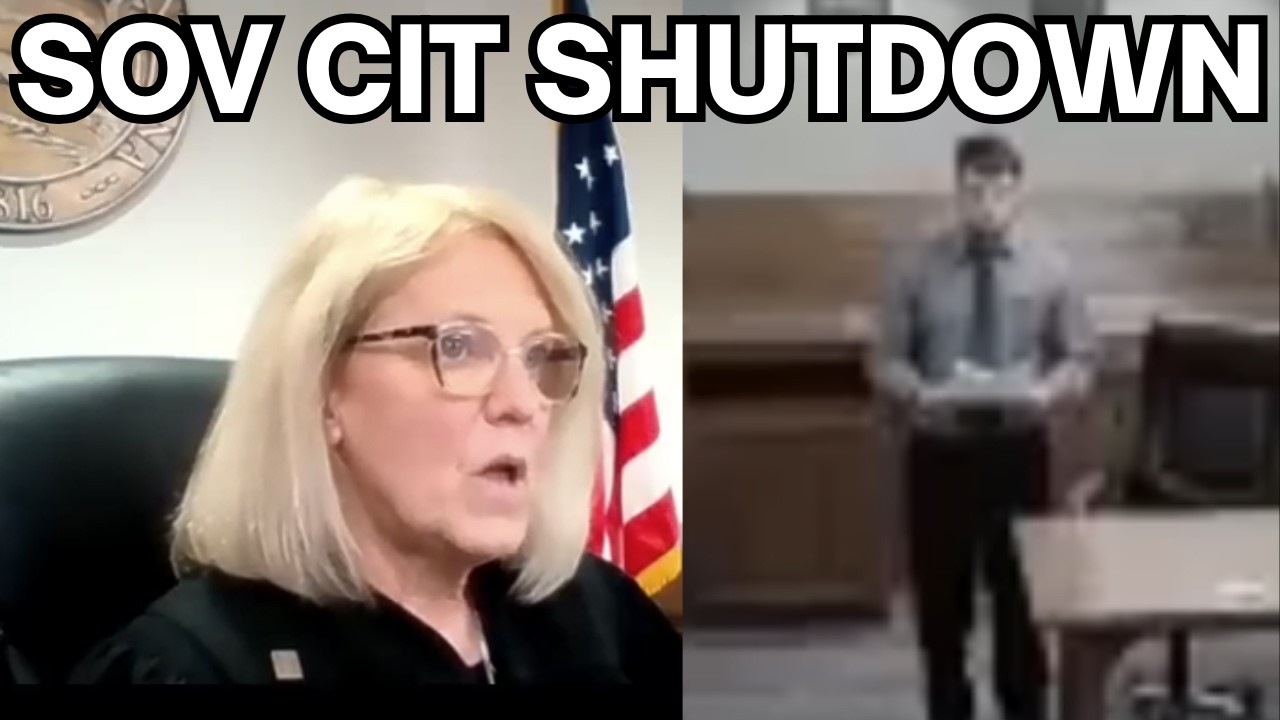 Судья Лэнг за считанные минуты прервал аргумент о суверенном гражданстве.