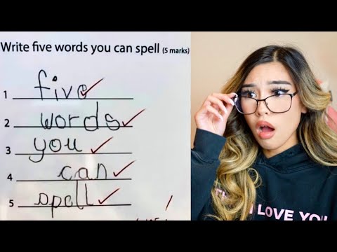 Kat Reacts To The MOST CREATIVE Kid Test Answers