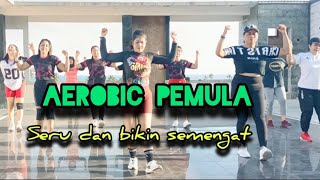 Download Lagu AEROBIC PELMULA // SERU BIKIN SEMANGAT #aerobictermantul ##aerobicpemula @monixbara MP3