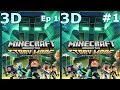 3D VR video Minecraft SM S 2 Ep1 #1 3D SBS VR box google cardboard