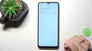 Poco C40 - How To Lock Sim Card With Pin Code