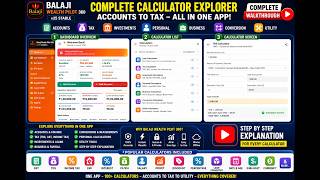🚀 100+ Smart Calculators in One App | NEW TDS Sections 2026-27, GST, Income Tax, Business Tax & More screenshot 1