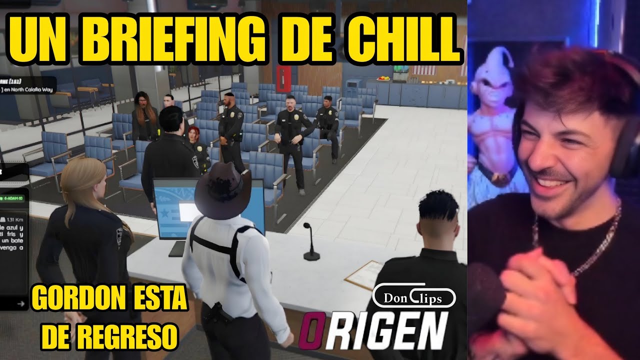 CHUCK (NEXXUZ) UN BRIEFING de CHILL, JAMES GORDON está de REGRESO, ORIGEN RP