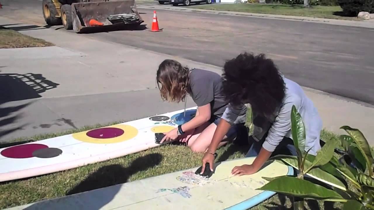 How To Clean Wax Off Your Surfboard with Siren Surf Adventures YouTube