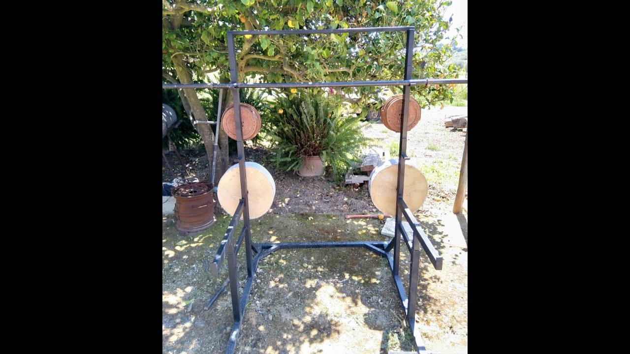 RACK palestra fai da te ( DIY rack gym )