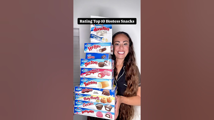 Ranking my top 10 Favorite Hostess Snacks #Hostess #Snacks #ranked #cupcakes #twinkies #snoballs