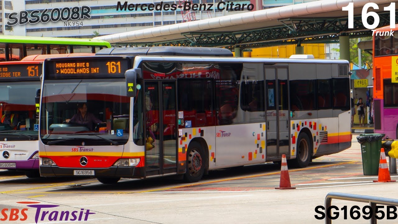 Joyride) Pixel citaro on service 161 through Seletar Express Way & TPE -  YouTube