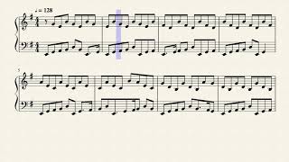 Four Tet - SW9 9SL (audio/midi + sheet music)