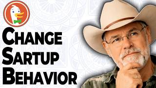 How To Change Startup Settings In DuckDuckGo Browser