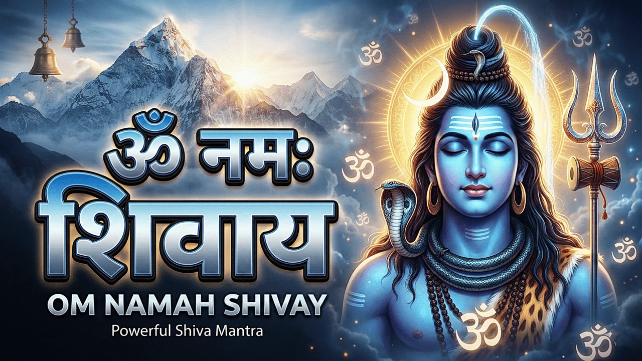 LIVE: ॐ नमः शिवाय धुन | Om Namah Shivaya ShivDhun | NonStop ShivDhun | Daily Mantra