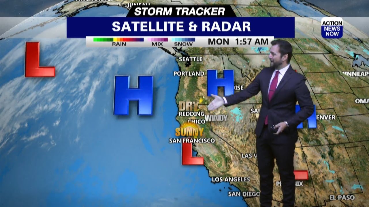 Storm Tracker Forecast: Bright & breezy Monday - YouTube