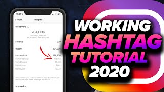 Instagram Hashtag Strategy 2020 | How To Find High Performing Secret Instagram Hashtags screenshot 1