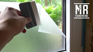 Wie hält Fensterfolie am besten?