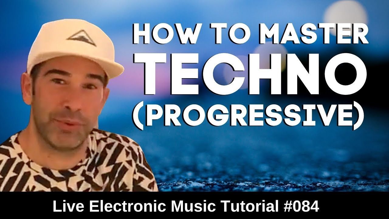 How to master Progressive techno + Logic Pro X Template | Live Electronic Music Tutorial 