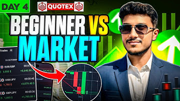 Day 4 Beginner Trader Growth Journey | Quotex Trading Strategy
