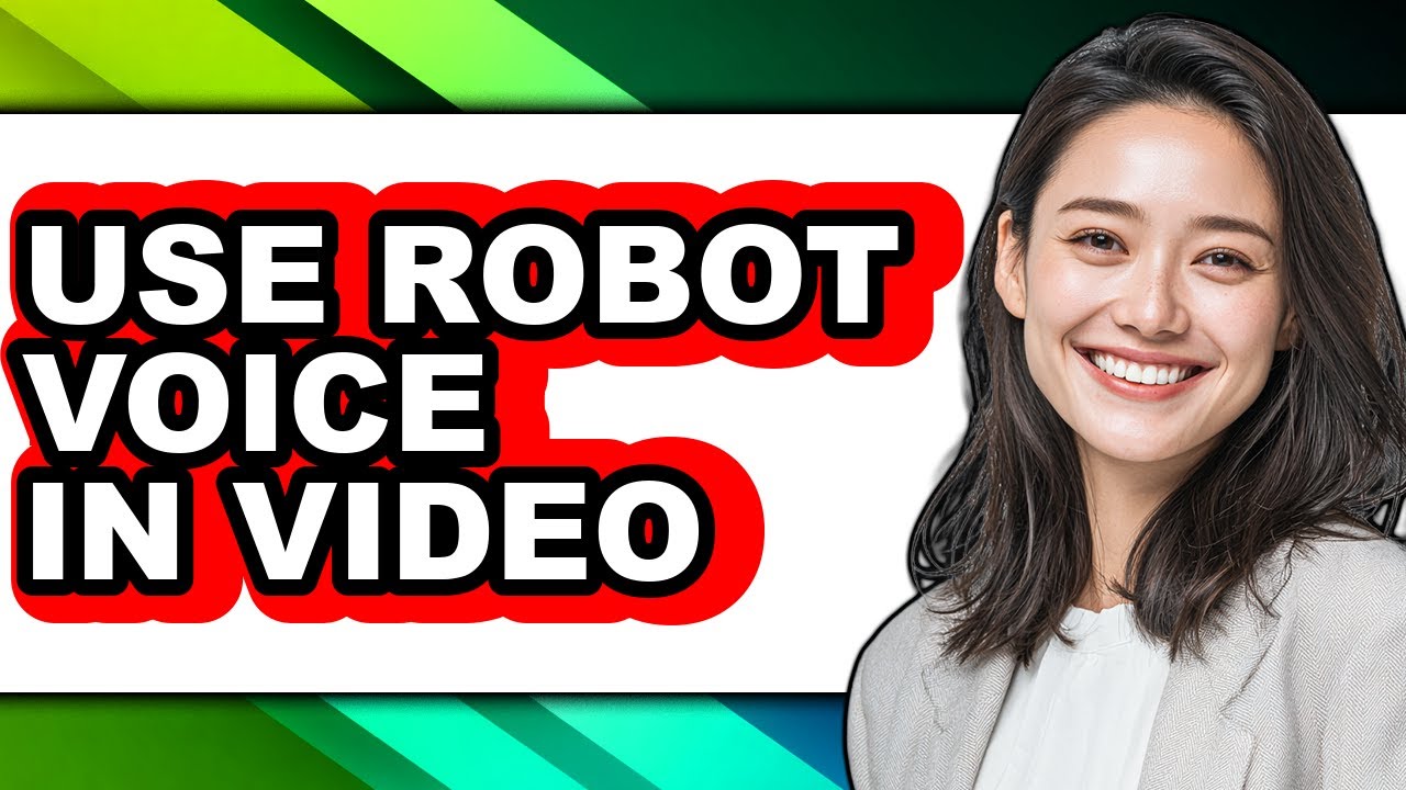 How to Use Robot Voice in Video (updated)