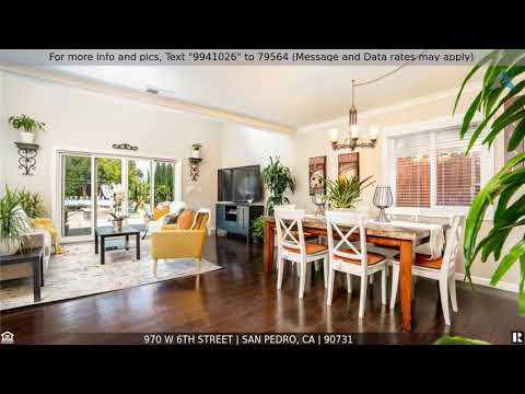 970 W 6th Street, San Pedro, CA home video tour