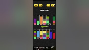 Water sort level 1047