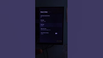 Android Tv Date and Time Settings #androidtv