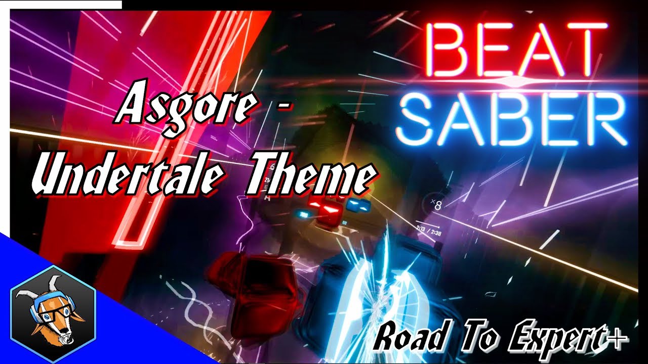 Beat Saber RTE+: Undertale Asgore Theme (EXPERT--Rank A Finish!)