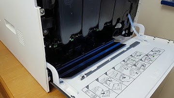 Waste Toner Removal Sharp MX-C250, C300 And MX-C301