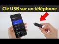 Comment connecter une clé USB-C sur un smartphone Android - Activer la connexion OTG 🇫🇷