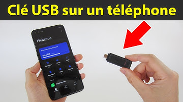 Comment connecter une clé USB-C sur un smartphone Android - Activer la connexion OTG 🇫🇷