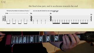 Slayer At Dawn They Sleep rhythm guitar lesson