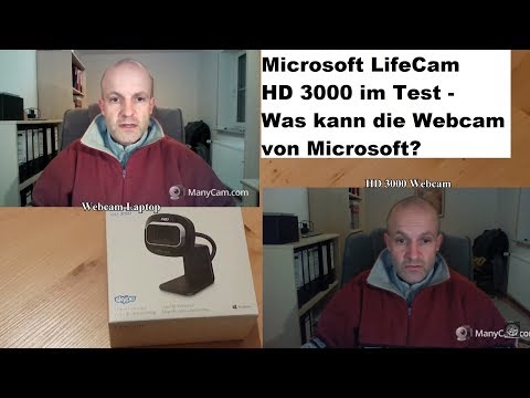 Video: Wie verwenden Sie Microsoft LifeCam?