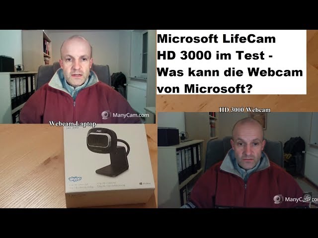 Microsoft LifeCam HD 3000 im Test - Was kann die kleine Webcam? 🤔