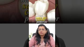 The Modern Way to Save Your Tooth #shorts #crown #samedaycrown