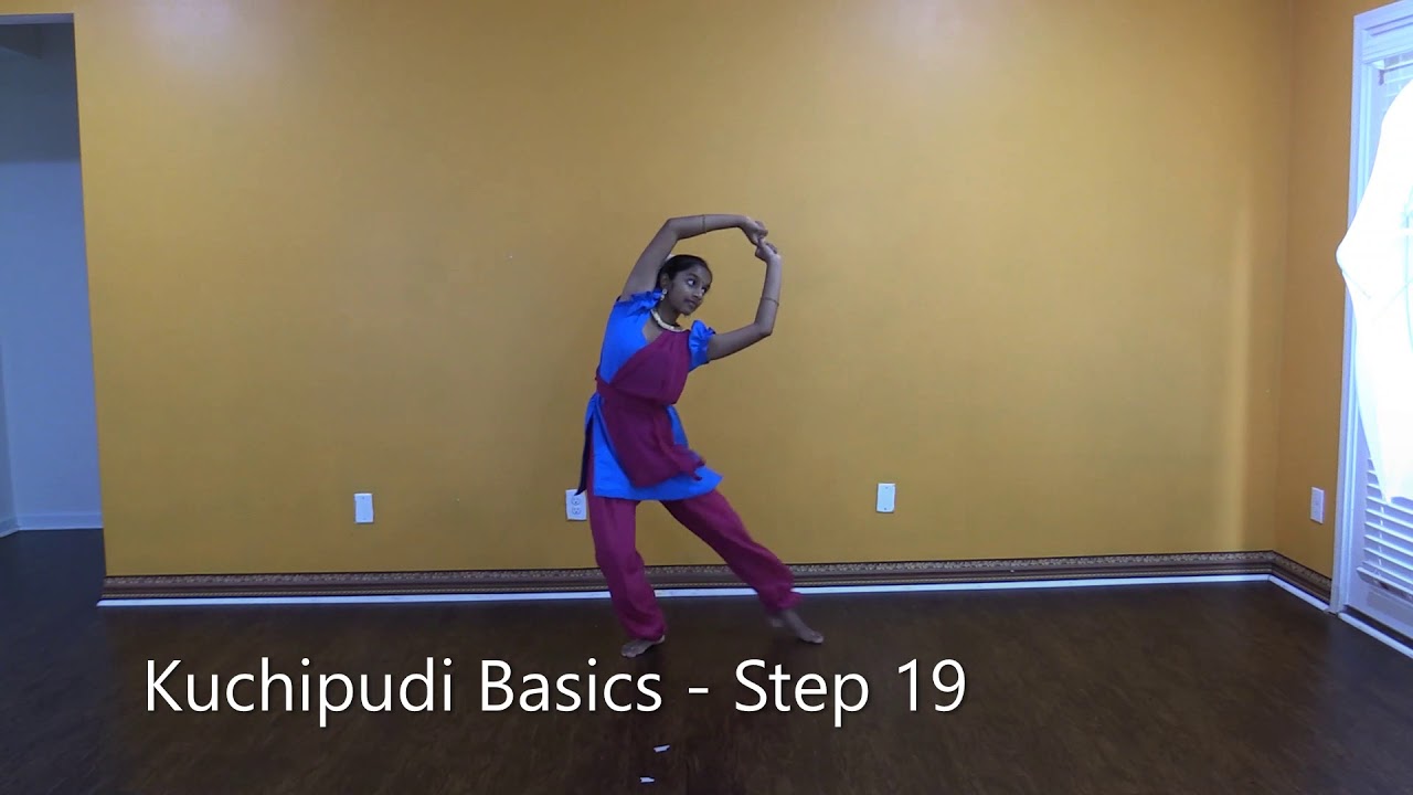 Kuchipudi Basic/Beginner Steps 19 YouTube