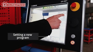 Durmapress Genius 4 Axis CNC Press Brake with Delem DA66T 3D controller Best Bending Sulotions