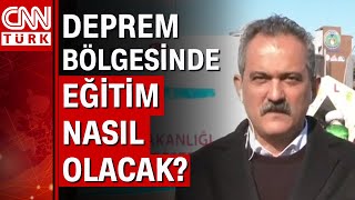 Okulların Açılma Tarihi Değişir Mi? Milli Eğitim Bakanı Mahmut Özer Tek Tek Anlattı