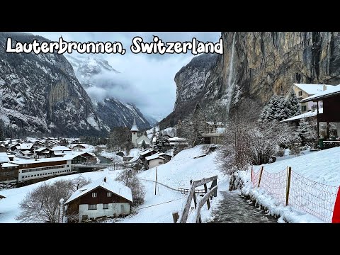 Đức | Swiss village | Tour Đi Bộ Trong Tuyết 4K