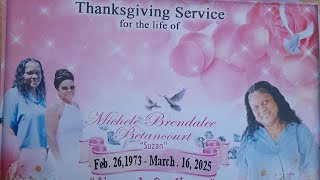 Michele Brendalee Betancourt Thanksgiving Service