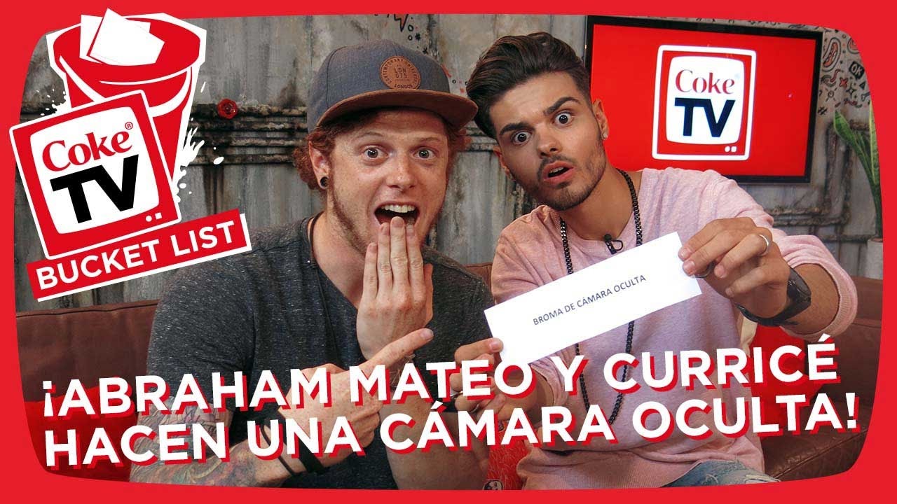 Abraham Mateo disfrazado en una broma de cámara oculta | #CokeTVMoments | EP 47 curricé dicen