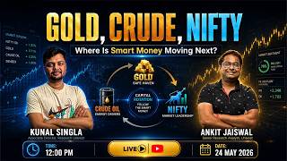 🚀 Gold, Crude, NIFTY — Where Is Smart Money Moving Next?