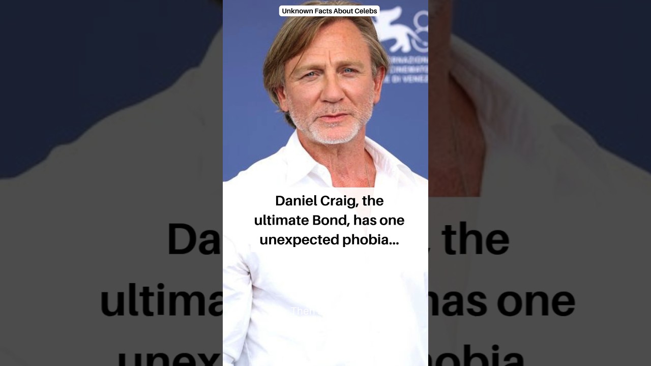 Phobias | Daniel Craig | Hollywood Celebrities Then And Now In 2024 | Young vs Old 