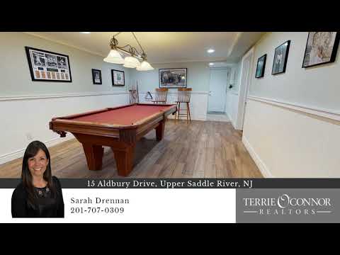 15 Aldbury Drive, Upper Saddle River, NJ home video tour
