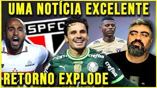 EXCLUSIVO! SÃO PAULO TEM PRESENTE DE RETORNO GIGANTESCO E OPORTUNIDADE EXCELENTE! SPFC AGORA VAI!