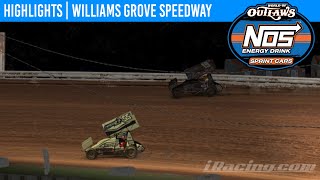 World of Outlaws NOS Energy Drink Sprint Cars Williams Grove Speedway, April 21st, 2020 | HIGHLIGHTS