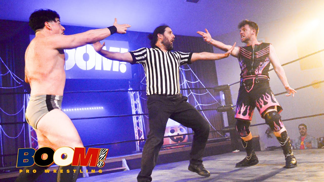 Steven Crowe vs Judas Icarus 💥 BOOM! Pro Wrestling