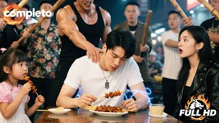 Matones Provocan A Un Padre Soltero Del Bbq, Él Los Mata En Segundos El Rey Asura Oculto