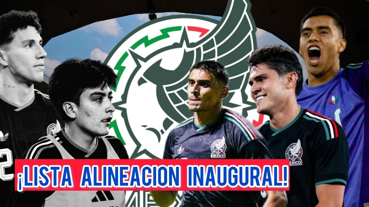 México vs Sudáfrica: el 11 inicial que enciende la polémica