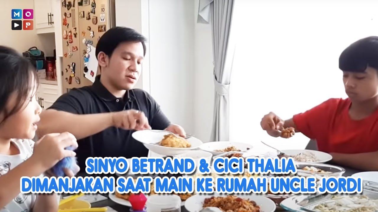 CUAP CUAP SORE - SINYO BETRAND & CICI THALIA DIMANJAKAN SAAT MAIN KE RUMAH UNCLE JORDI